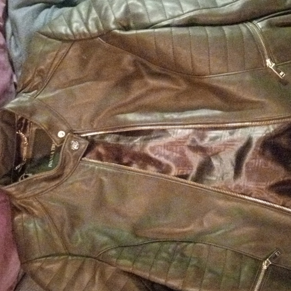 Leather jacket
